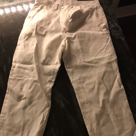 White Calvin Klein dress pants - Picture 2 of 3